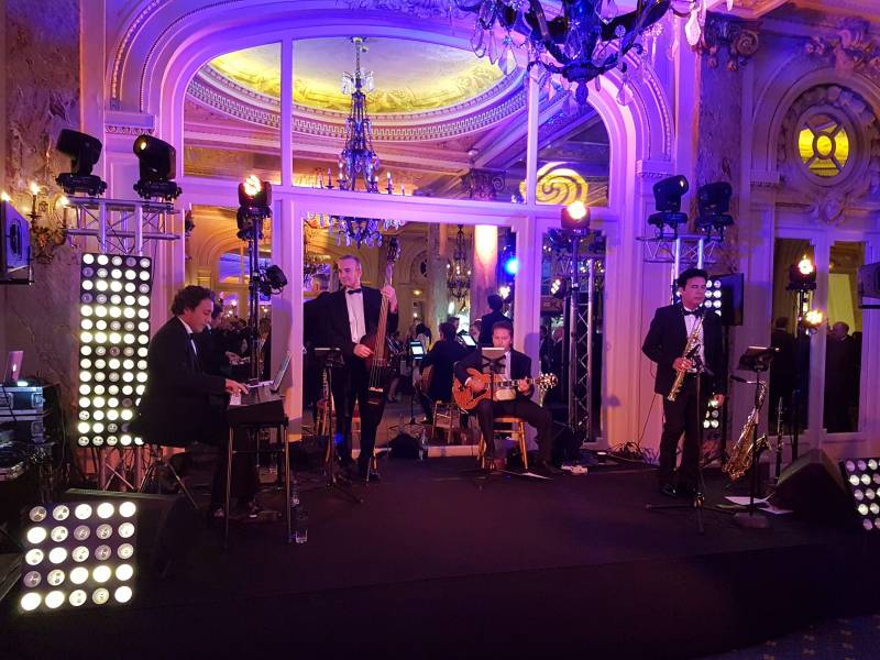 Groupe de jazz pour séminaire d'entreprise au Carlton à Cannes, sur la Côte d’Azur