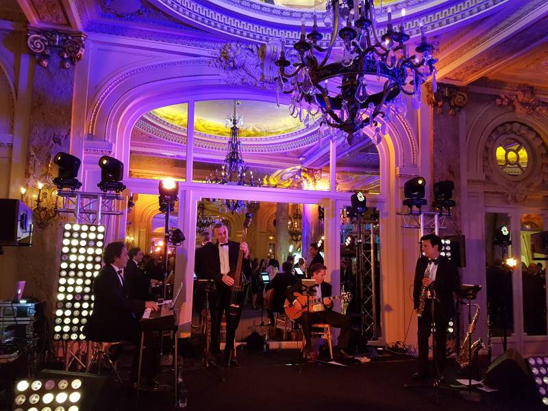 Quartet de jazz pour votre soirée de séminaire au Carlton à Cannes sur la Côte-d'Azur (06)