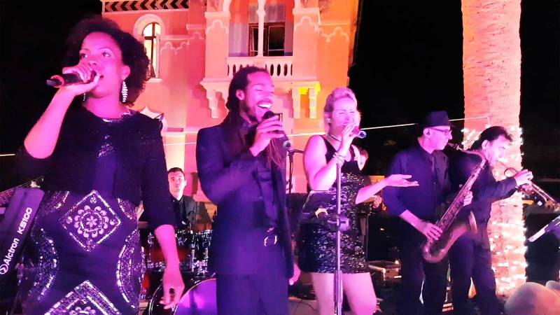 Ambiance musicale grandiose avec groupe de musique international pour mariage à Monaco – Monte Carlo