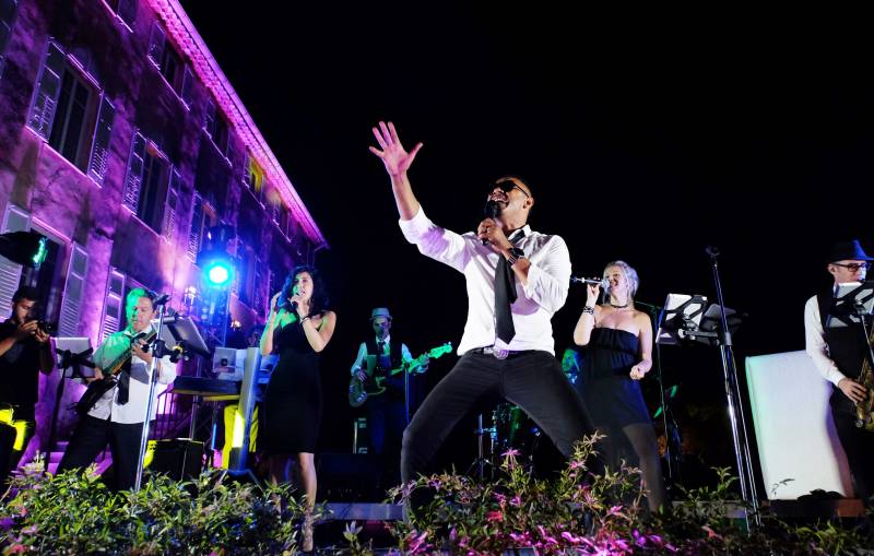 Mariage Galactica Band Bastide du Roy Antibes