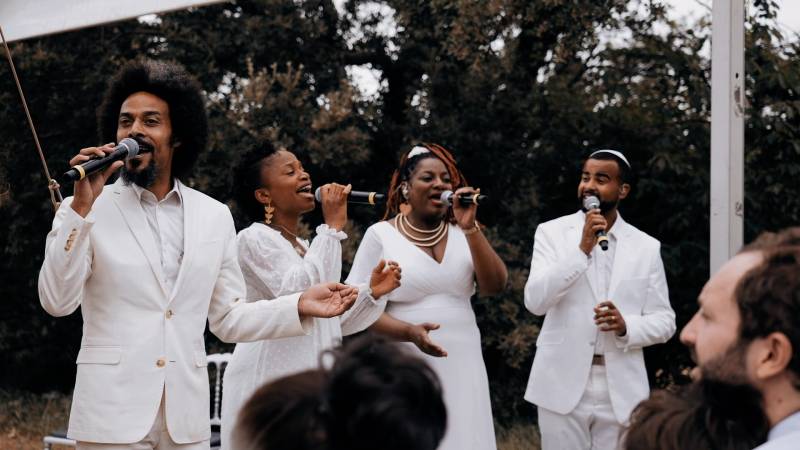 Un magnifique groupe de gospel pour houppa – mariage juif mémorable à Toulon dans le Var (83)