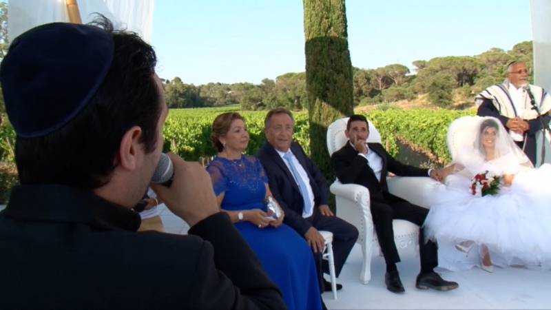 Chanteur Houppa et groupe de musique pour mariage juif à Antibes dans les Alpes-Maritimes (06)